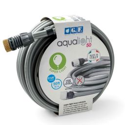 GF Garden 5/8 in. dia. x 50 ft. Light Hose Kit Aqualight