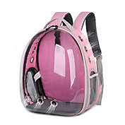 Kitcheniva Astronaut Pet Cat Dog Puppy Carrier Backpack Travel Bag Case Capsule Fullview, Pink
