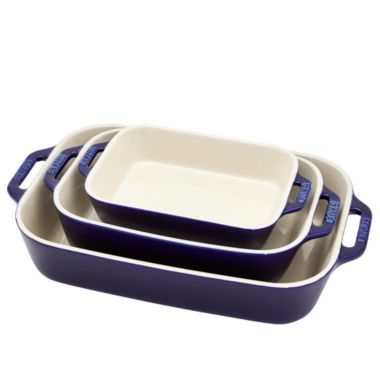 STAUB Ceramics 3-pc Rectangular Baking Dish Set. View a larger version of this product image.