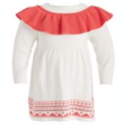 First Impressions Baby Girl&#39;s 2 Pc Cotton Bodysuit & Sweater Jumper White Size 3-6MOS