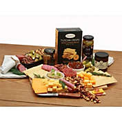 GBDS Classic Gourmet Cheese and Snacks Charcuterie Board - meat and cheese gift baskets