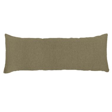 100% French Linen Lumbar Sham - 16" x 44" - Moss   BOKSER HOME. View a larger version of this product image.