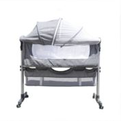 Stock Preferred Portable Baby Bassinet Bedside Sleeper with Storage
