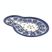 Blue Rose Polish Pottery Spring Blossom Breakfast Plate