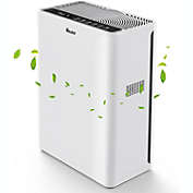Inq Boutique Home Air Purifier for Large Room True HEPA Air Filter Cleaner with Sleep Mode 5 Timer 3 Speed Adjustable, Activated Carbon, Great Smart Silent Air Cleaner for Pollen, Smoke,Dust,Pet Dander