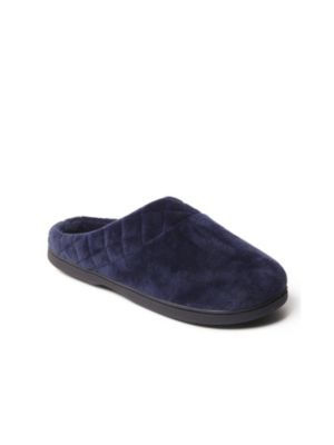 Dearfoams Women's Darcy Velour Clog with Quilted Cuff