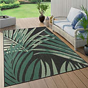 Paco Home Tropical Outdoor Rug Palm Tree & Jungle Design Flatweave
