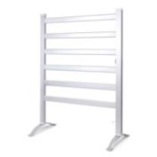 INNOKA 2-in-1 Towel Warmer and Drying Rack, Heated Towel Rack, Free Standing & Wall Mount (UL Certified) with 6 Bars & Aluminum Frame for Bathroom