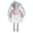 Alternate image 0 for Teddykompaniet Kelly the Ballerina Grey Soft Plush Stuffed Animal Rabbit 15"