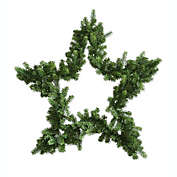 Plow & Hearth Small Holiday Star Wreath