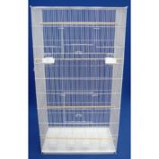 YML  Indoor Bird House Lot of 3 XLarge Breeding Cages In White