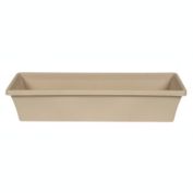 Bloem Terra Outdoor Resin Window/Flower Box, Taupe, 24"