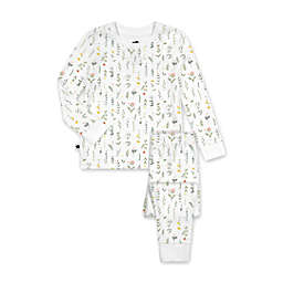 Paper Cape Toddler Child Girls Pima Cotton, Two Piece Pajama Set