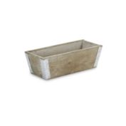 Cheungs Decorative Tapered rectangular wood planter