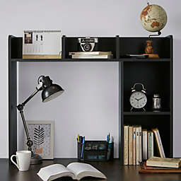 DormCo Classic Dorm Desk Bookshelf - Black