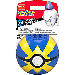 Mega Construx Pokemon Litwick Quick Ball