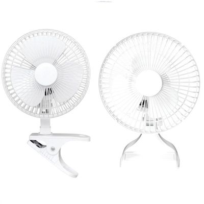 Optimus 6 in. Convertible Personal Clip-on/ Table Fan