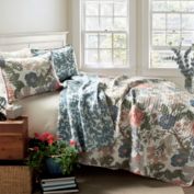 Sydney Quilt Green/Blue 3Pc Set King