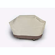LB International Embossed Durable Outdoor Patio Full Premium Gas Grill Cover - Taupe