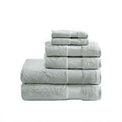 Belen Kox 100% Cotton 6pcs Bath Towel Set-Belen Kox Seafoam