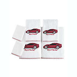 Classic Turkish Towels Genuine Cotton Soft Absorbent Kids Towel 6 Piece Set With 2 Bath Towels, 2 Hand Towels, 2 Washcloths
