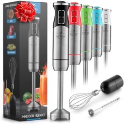 Zulay Kitchen Immersion Hand Blender - Black 500W
