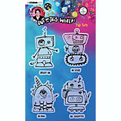 Studio Light ABM Clear Stamp Big Bots Out Of This World 148x210mm nr73