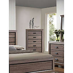Yeah Depot Lyndon Chest in Weathered Gray Grain