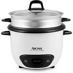 Aroma Housewares ARC-747-1NG 14-Cup (Cooked) (7-Cup UNCOOKED) Pot Style Rice Cooker and Food Steamer