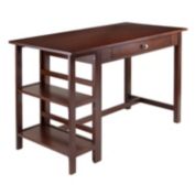 Winsome Velda Writing Desk with 2 Shelves