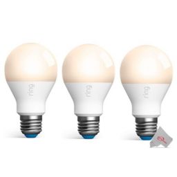 Ring 3x  A19 Smart LED Light Bulb Dimmable 800 Brightness Lumens Indoor / Outdoor Use