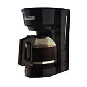 Black + Decker - Programmable Coffee Maker with 12 Cup Capacity, Black