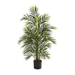 Nearly Natural 5388 Areca Palm UV Resistant Tree, 3.5-Feet, Green,50.5