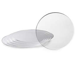 Okuna Outpost Acrylic Circle Disks, 1/8 Inch Thick Round Plexiglass Sheets (7 in, 3 Pack)