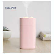KNE Oil Aroma Diffuser Aromatherapy LED Ultrasonic Humidifier 350ml Pink
