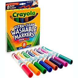 Crayola Washable  8 Ct Bold Broad-Line Washable Markers