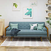 GDFStudio Aidan Mid Century Modern Tufted Fabric Sofa