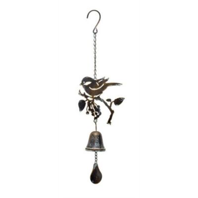 Melrose Home Decorative Bird Wind Chime 20.5"L Iron
