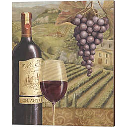 Metaverse Art French Vineyard V by Daphne Brissonnet 16-Inch x 20-Inch Canvas Wall Art