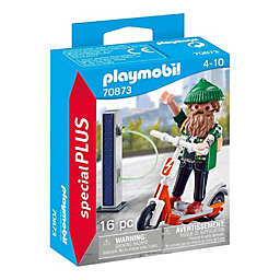 Playmobil Special Plus Hipster With E Scooter Building Set 70873