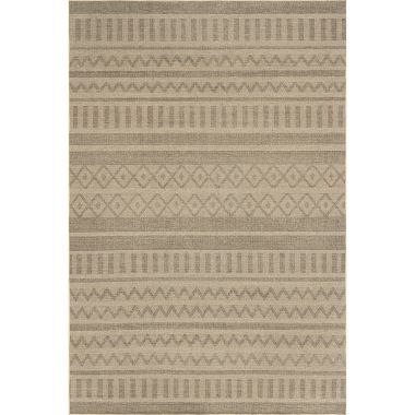 nuLOOM Pattie Geometric Banded Easy-Jute Machine Washable Area Rug. View a larger version of this product image.