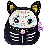 Squishmallows 12&quot; Zelina The Day of Dead Black Cat - Official Kellytoy Halloween Plush - Cute and Soft Stuffed Animal - Great Gift for Kids