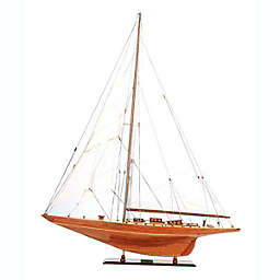Old Modern Handicrafts Shamrock Yacht L  Sailing Boat Model