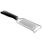 Martha Stewart Stainless Steel Handheld Grater and Zester Utensil in Grey