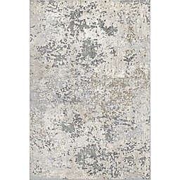 nuLOOM Contemporary Motto Abstract Area Rug, 10' x 14', Beige