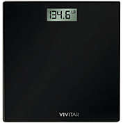 Vivitar Healthy Balance Digital Bathroom Scale With Jumbo LCD Display in Black