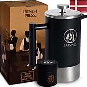 BARVIVO Barista French Press Coffee Maker - Best For Brewing Your Favorite Cup Of Coffee