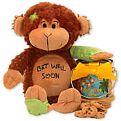 GBDS The Mend Monkey and Cookie Pail- get well soon gifts for women - get well soon gifts for men