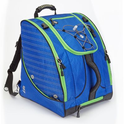 Athalon Everything Ski Boot Bag and Backpack Plus Ski - Snowboard Holds Everything Cobalt/mint