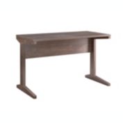 FC Design 47.25"W Home Office Writing Desk in Walnut Oak Finish
